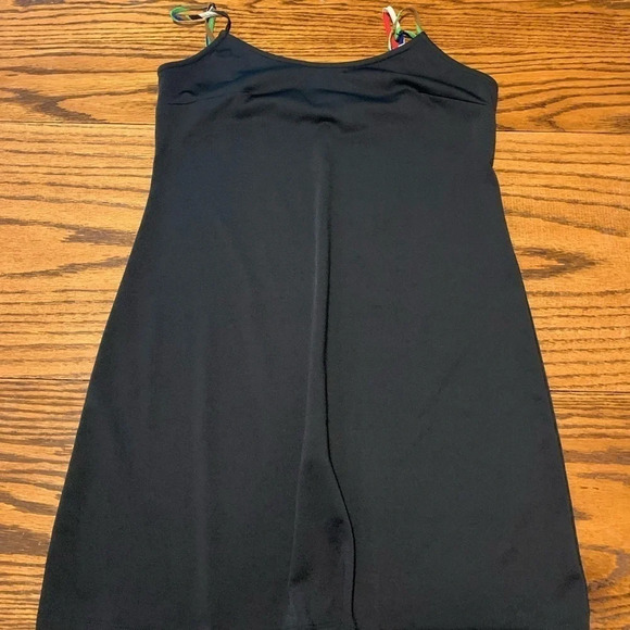 Cache mod print semi sheer silk dress sz small - Picture 5 of 8